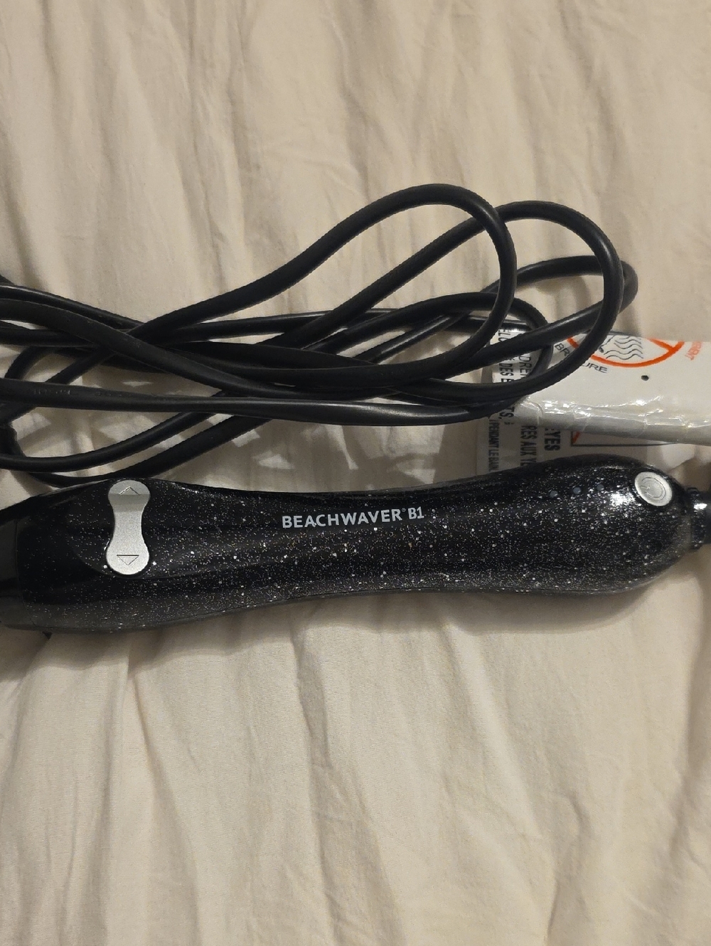 BEACHWAVER B1 Black Glitter Hair Waver